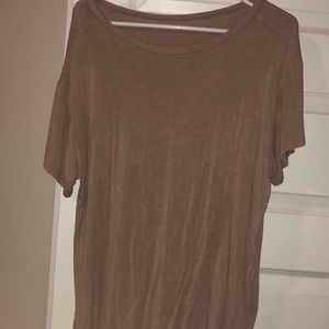 Fringed cut out top